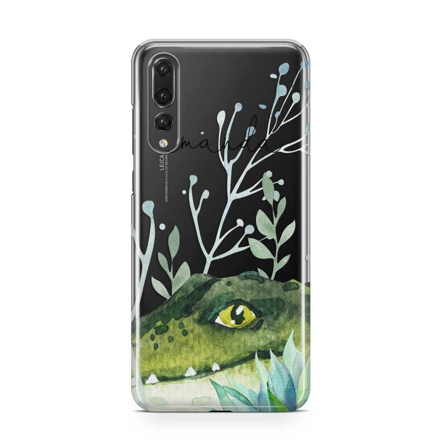 Personalised Alligator Huawei P20 Pro Phone Case