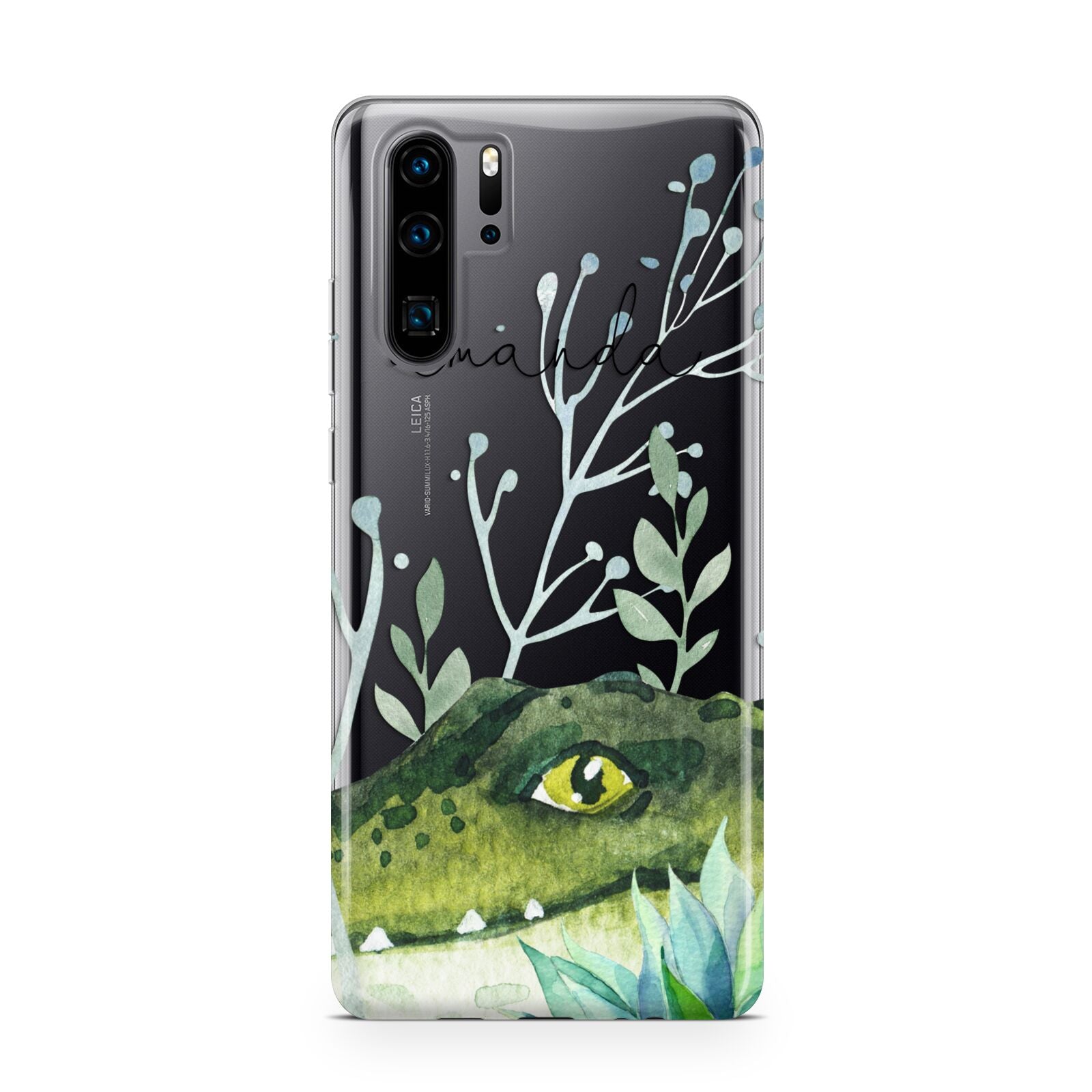 Personalised Alligator Huawei P30 Pro Phone Case