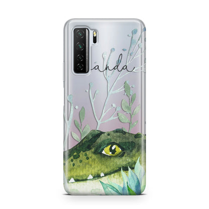 Personalised Alligator Huawei P40 Lite 5G Phone Case