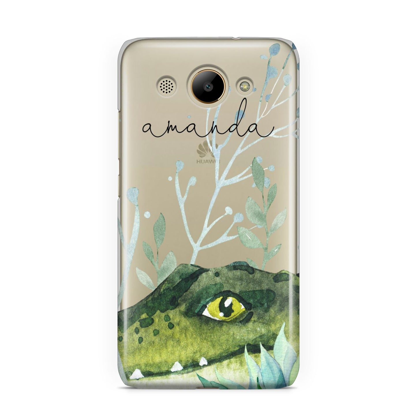 Personalised Alligator Huawei Y3 2017