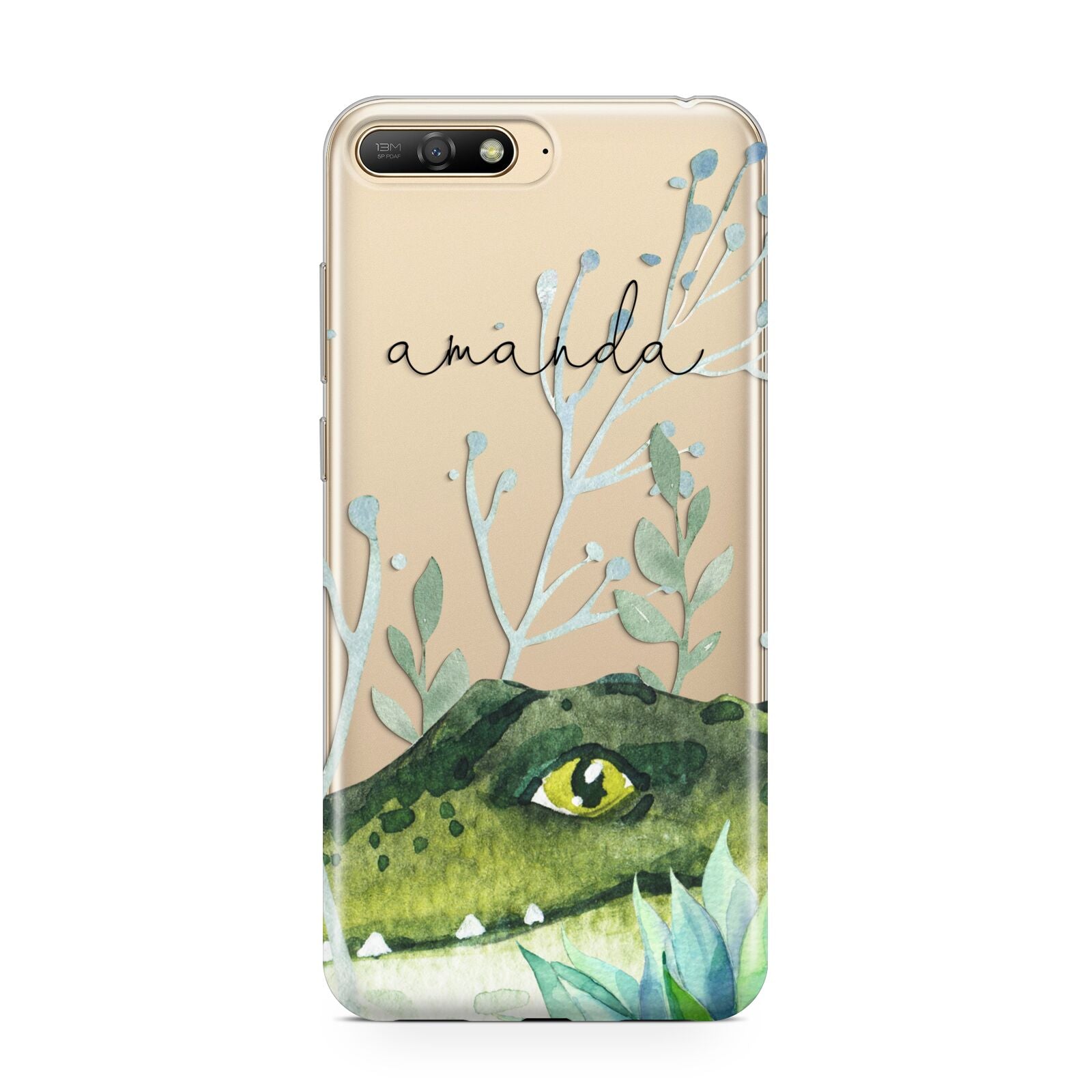 Personalised Alligator Huawei Y6 2018