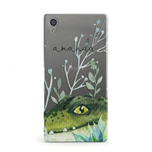 Personalised Alligator Sony Xperia Case