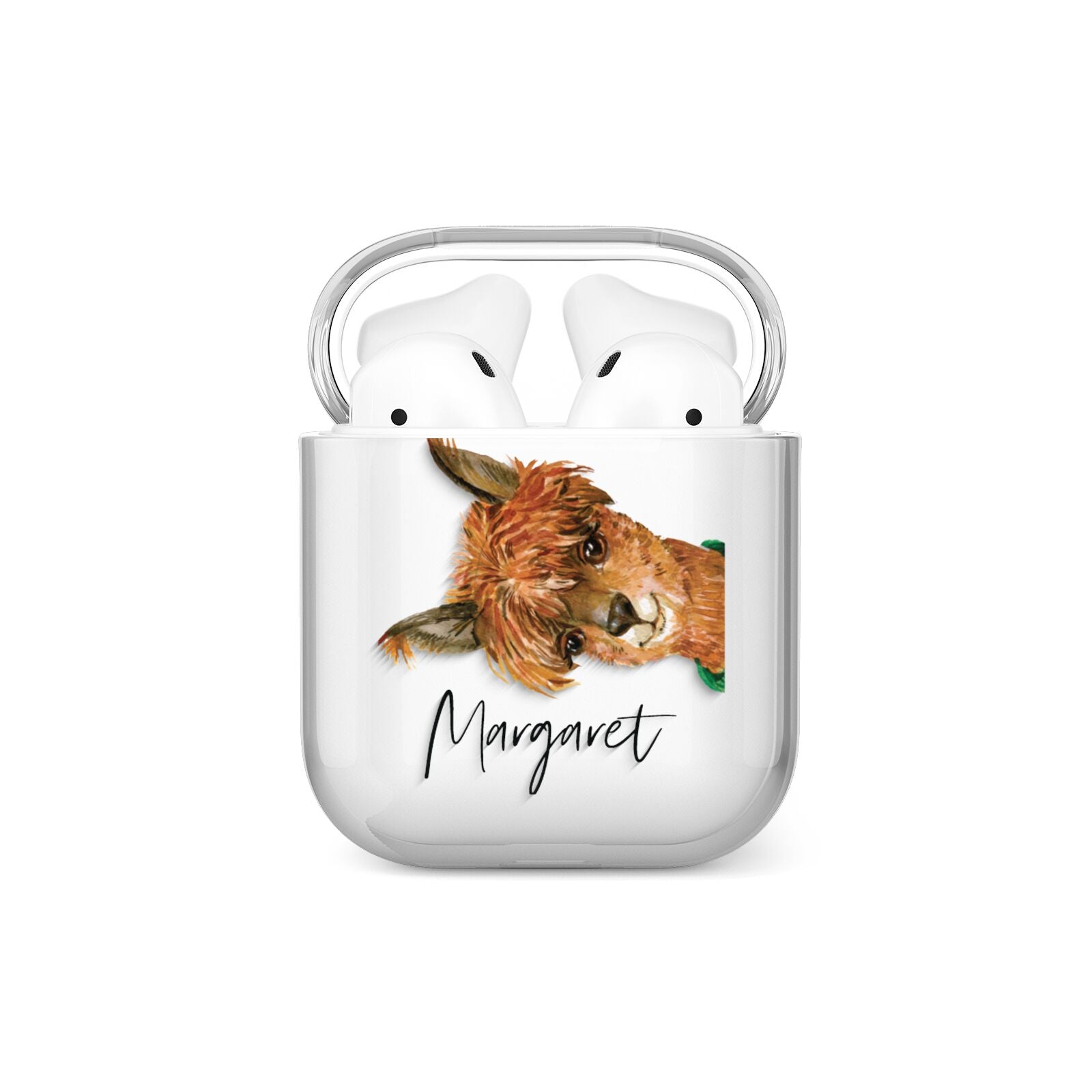 Personalised Alpaca AirPods Case