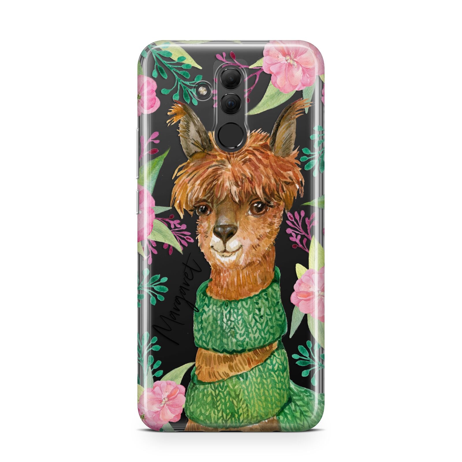 Personalised Alpaca Huawei Mate 20 Lite