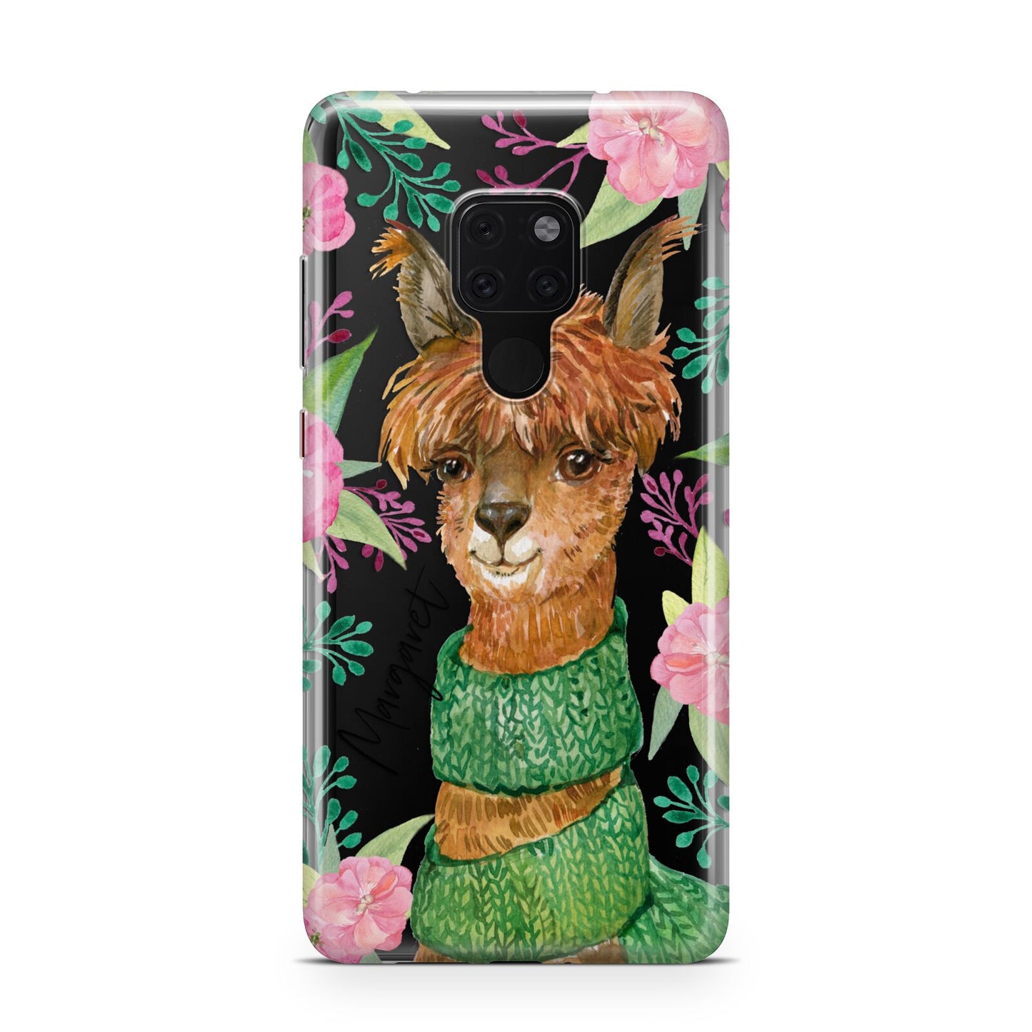 Personalised Alpaca Huawei Mate 20 Phone Case