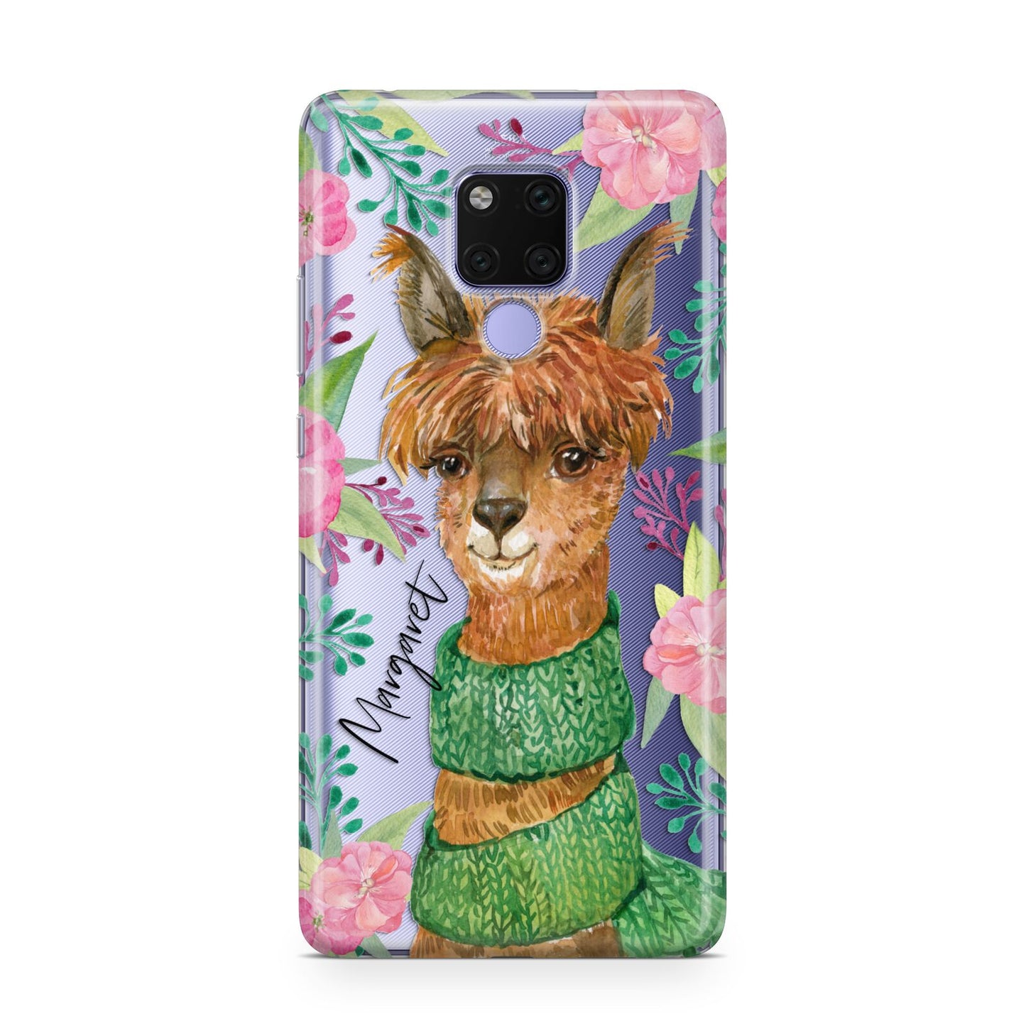 Personalised Alpaca Huawei Mate 20X Phone Case