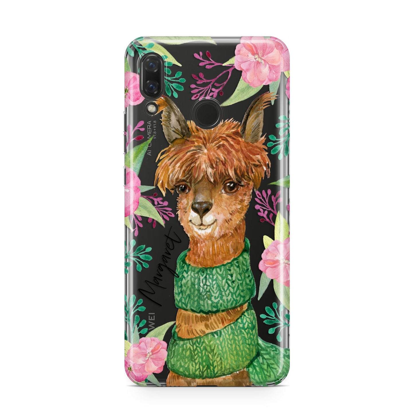 Personalised Alpaca Huawei Nova 3 Phone Case