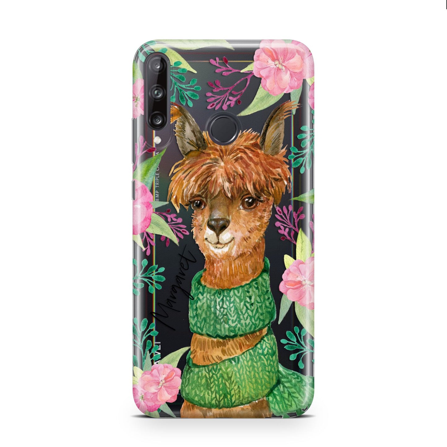 Personalised Alpaca Huawei P40 Lite E Phone Case