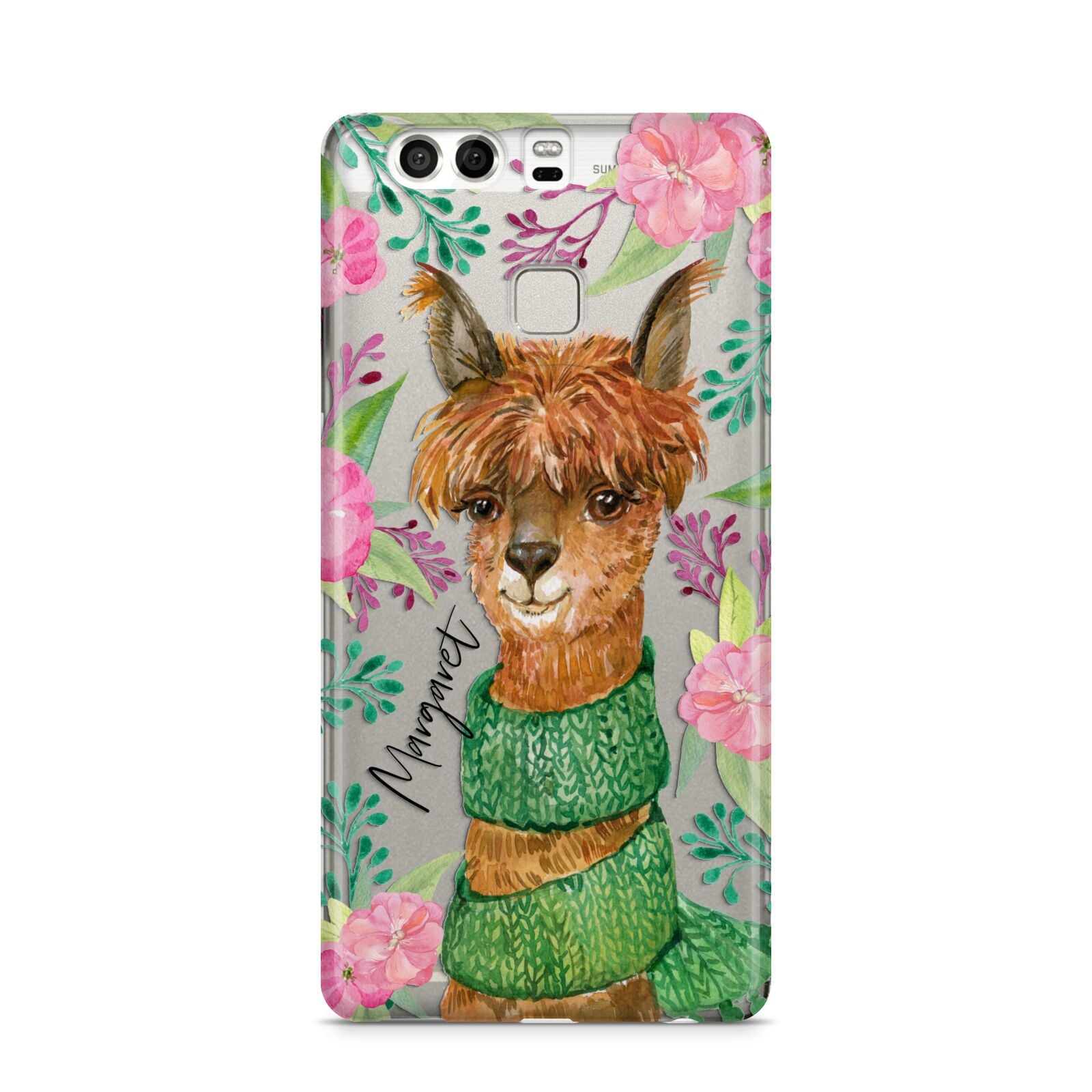 Personalised Alpaca Huawei P9 Case