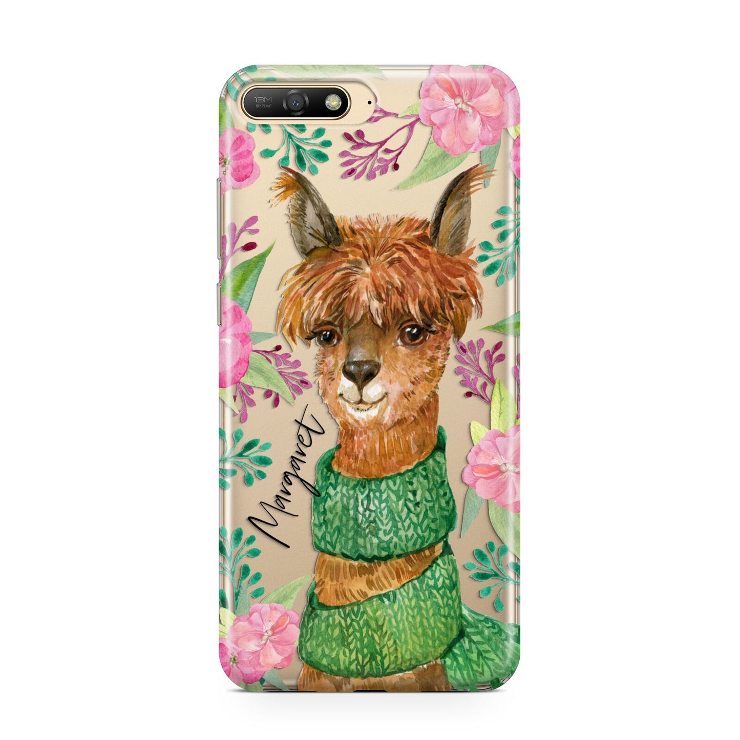 Personalised Alpaca Huawei Y6 2018