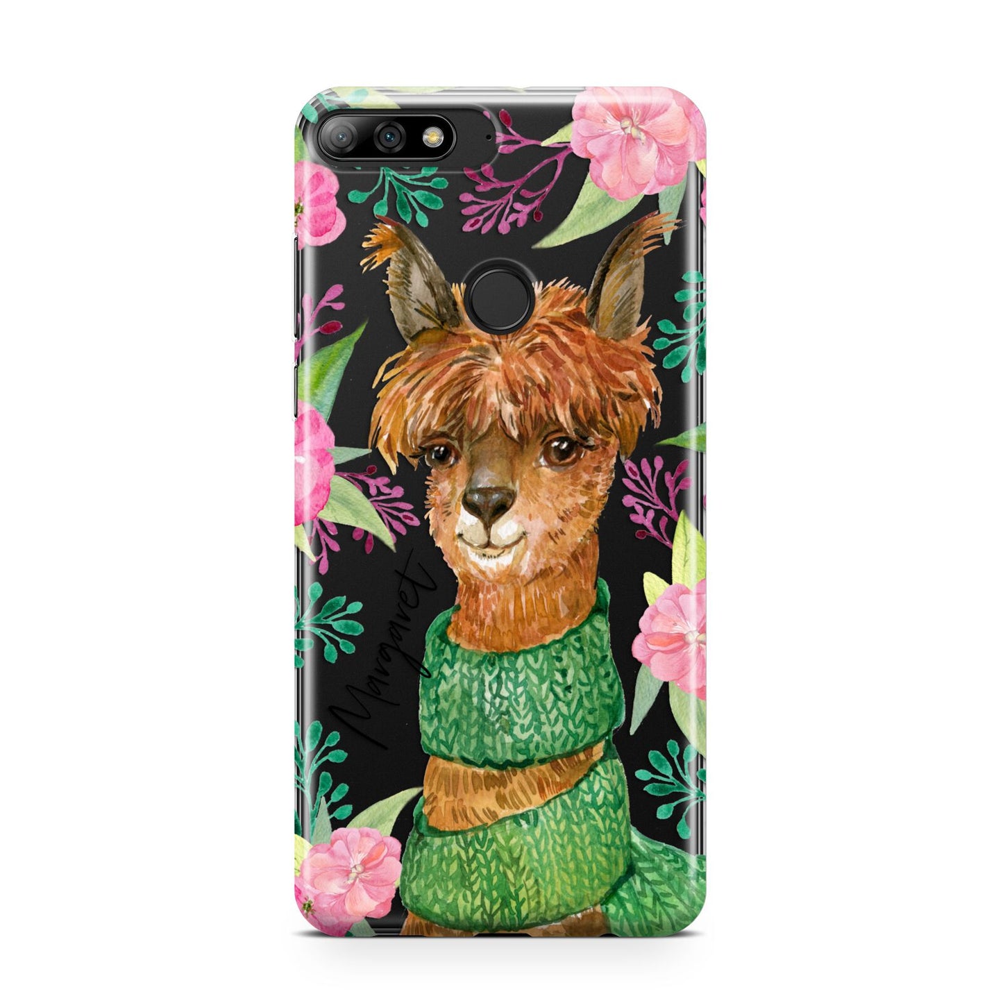 Personalised Alpaca Huawei Y7 2018