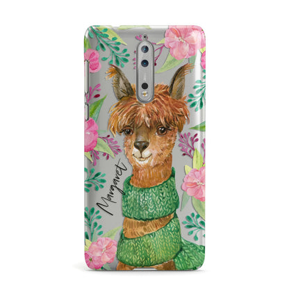 Personalised Alpaca Nokia Case