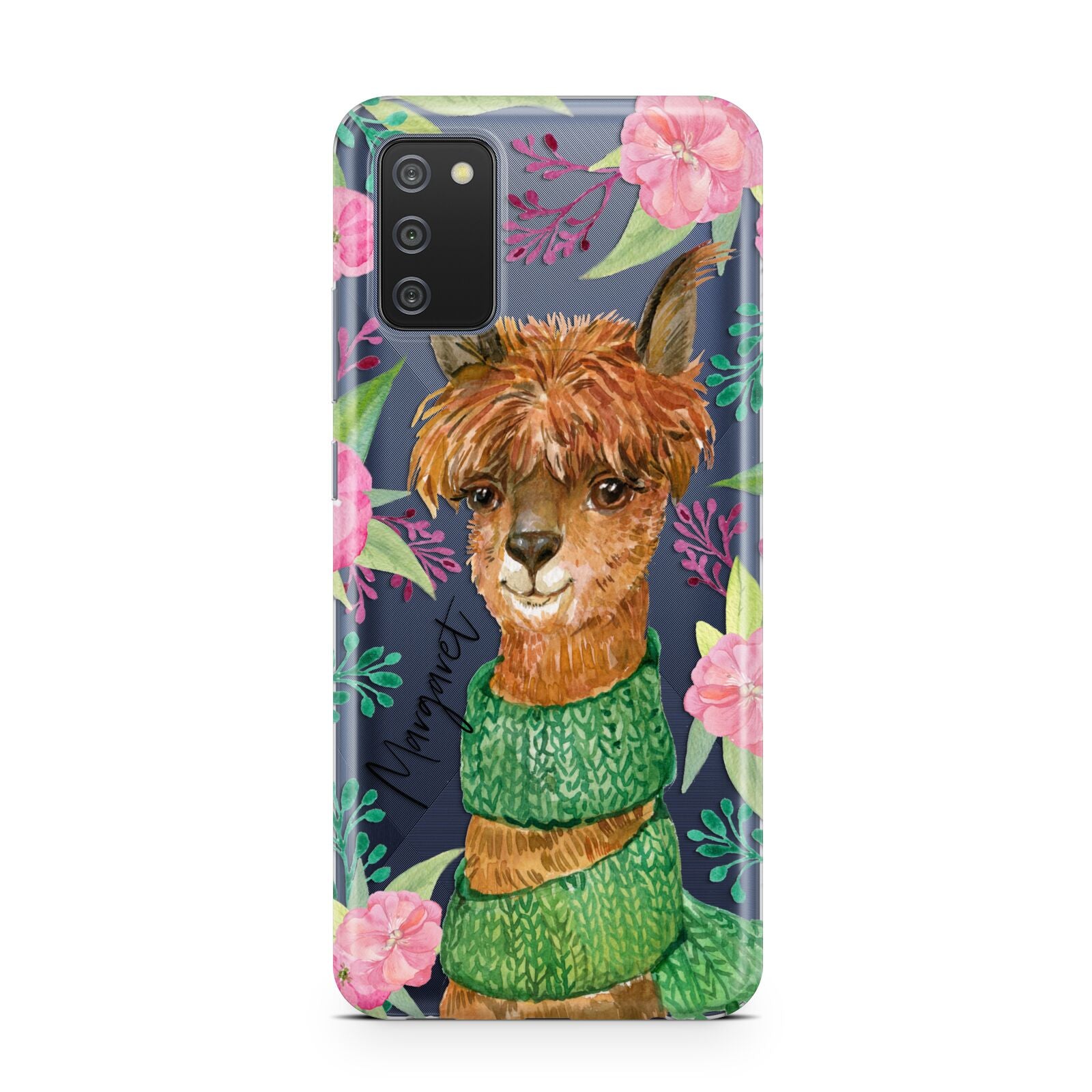 Personalised Alpaca Samsung A02s Case