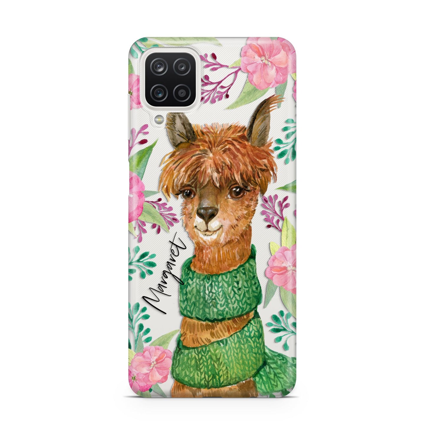 Personalised Alpaca Samsung A12 Case