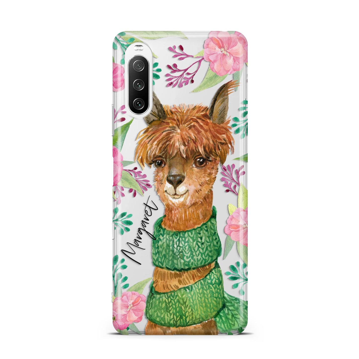 Personalised Alpaca Sony Xperia 10 III Case