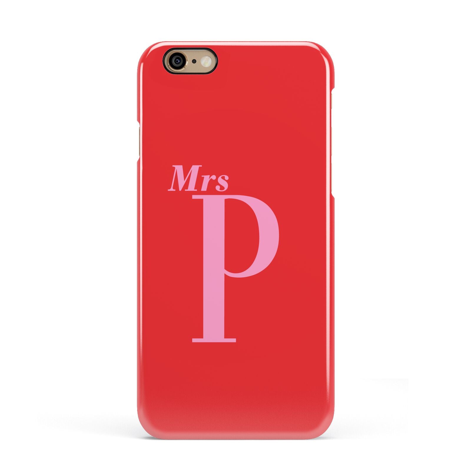 Personalised Alphabet Apple iPhone 6 3D Snap Case