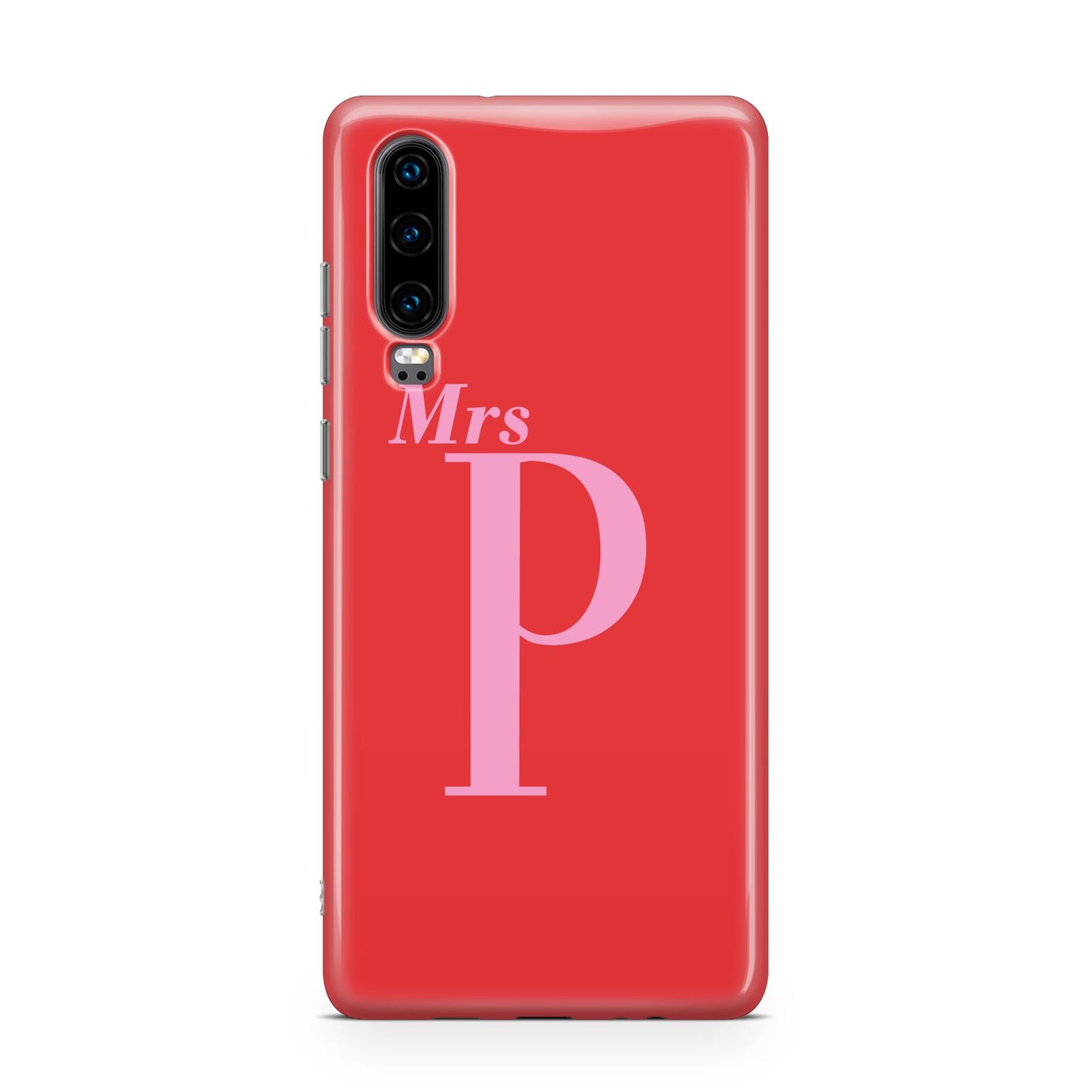 Personalised Alphabet Huawei P30 Phone Case