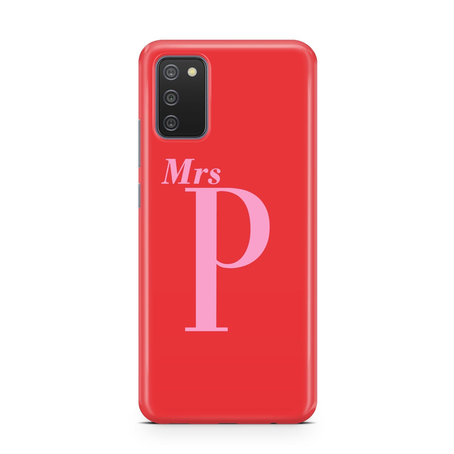 Personalised Alphabet Samsung A02s Case