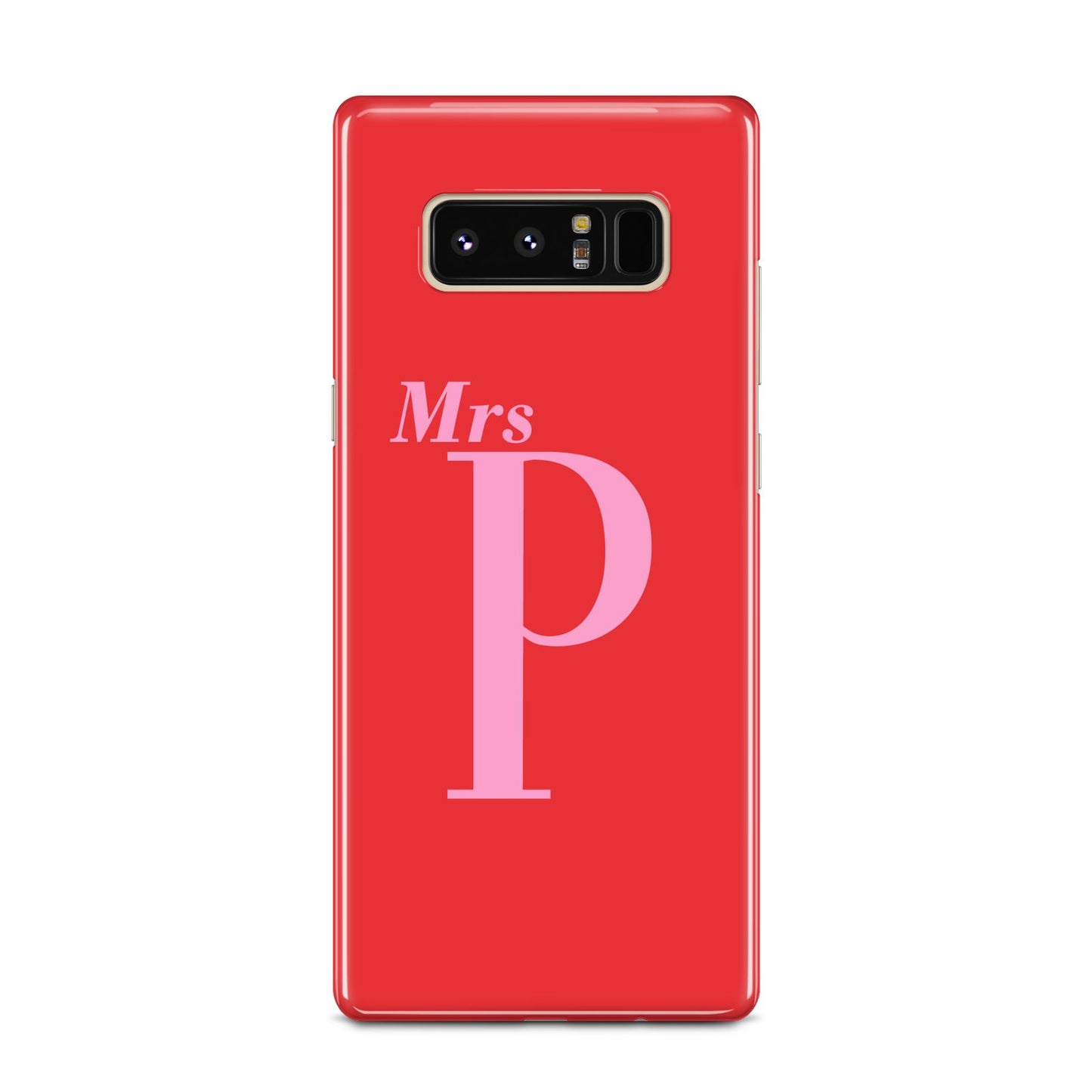 Personalised Alphabet Samsung Galaxy Note 8 Case