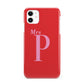 Personalised Alphabet iPhone 11 3D Snap Case