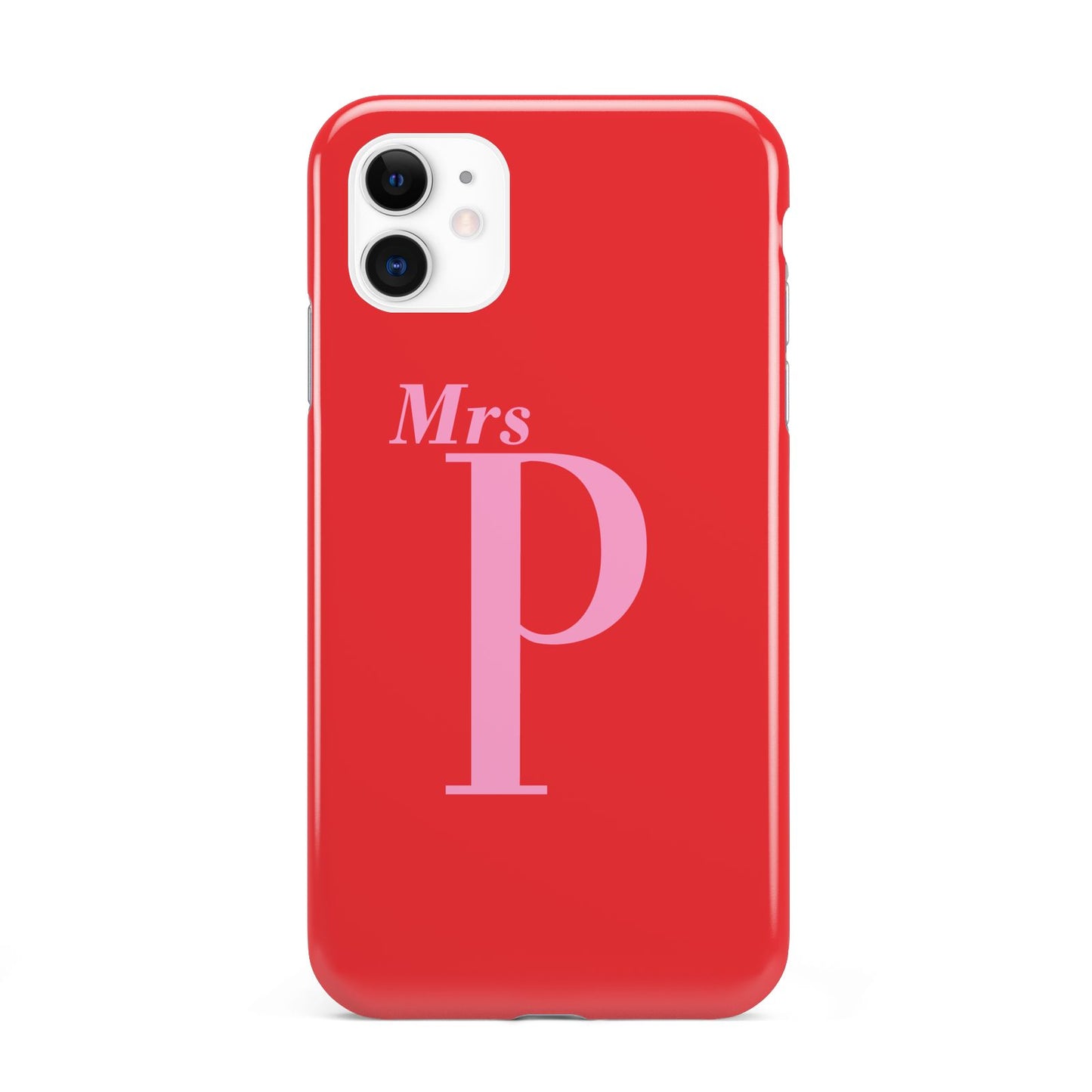 Personalised Alphabet iPhone 11 3D Tough Case