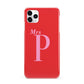 Personalised Alphabet iPhone 11 Pro Max 3D Snap Case