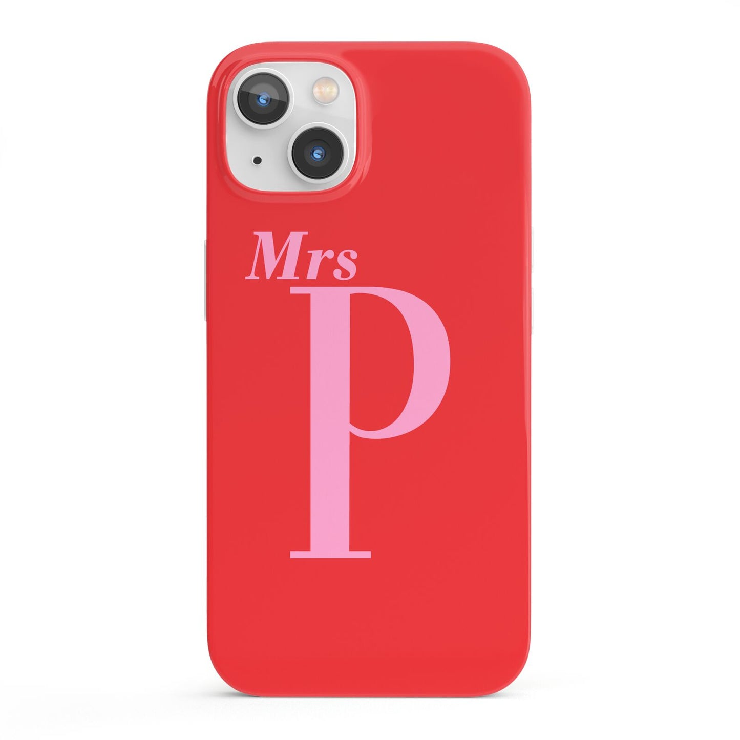 Personalised Alphabet iPhone 13 Full Wrap 3D Snap Case