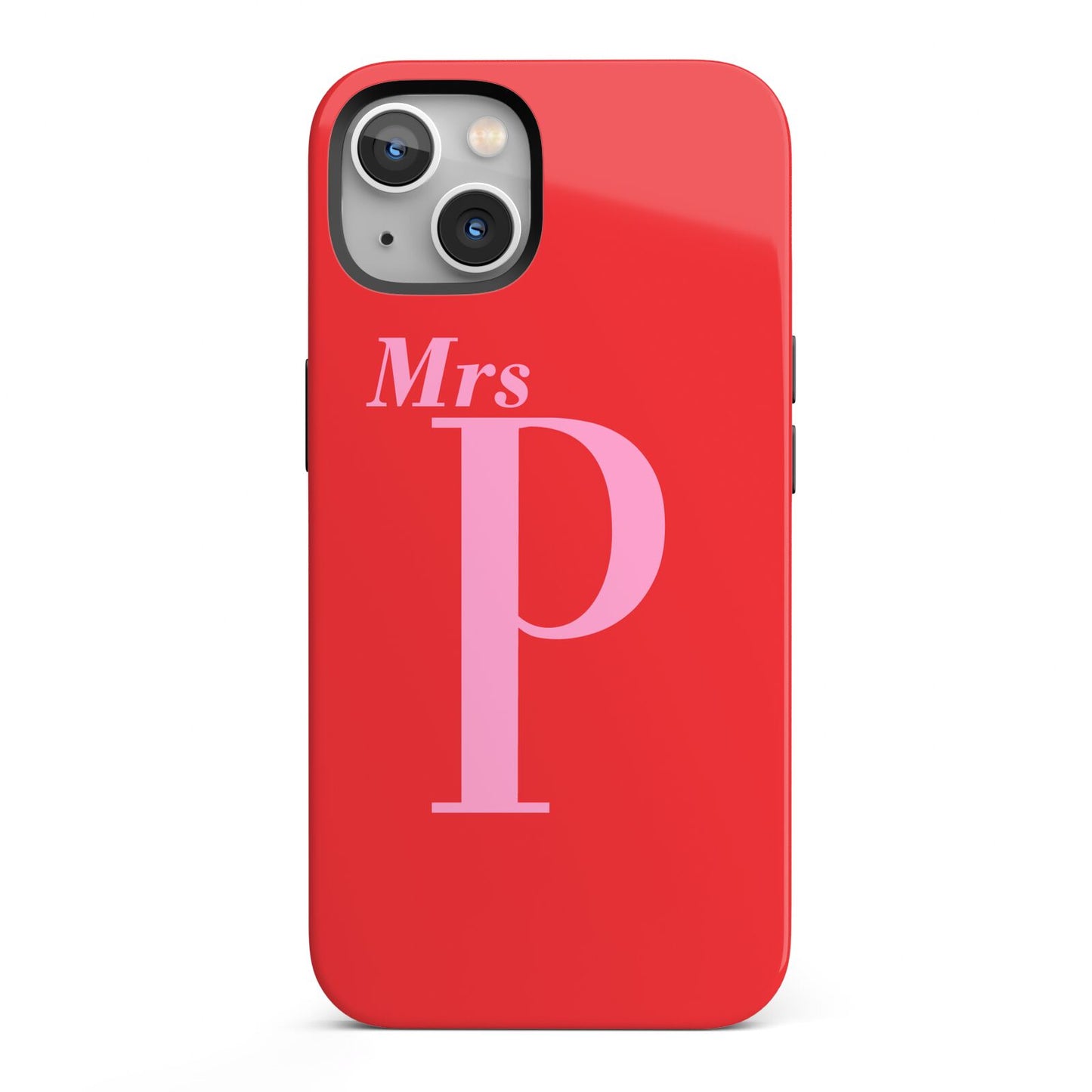 Personalised Alphabet iPhone 13 Full Wrap 3D Tough Case