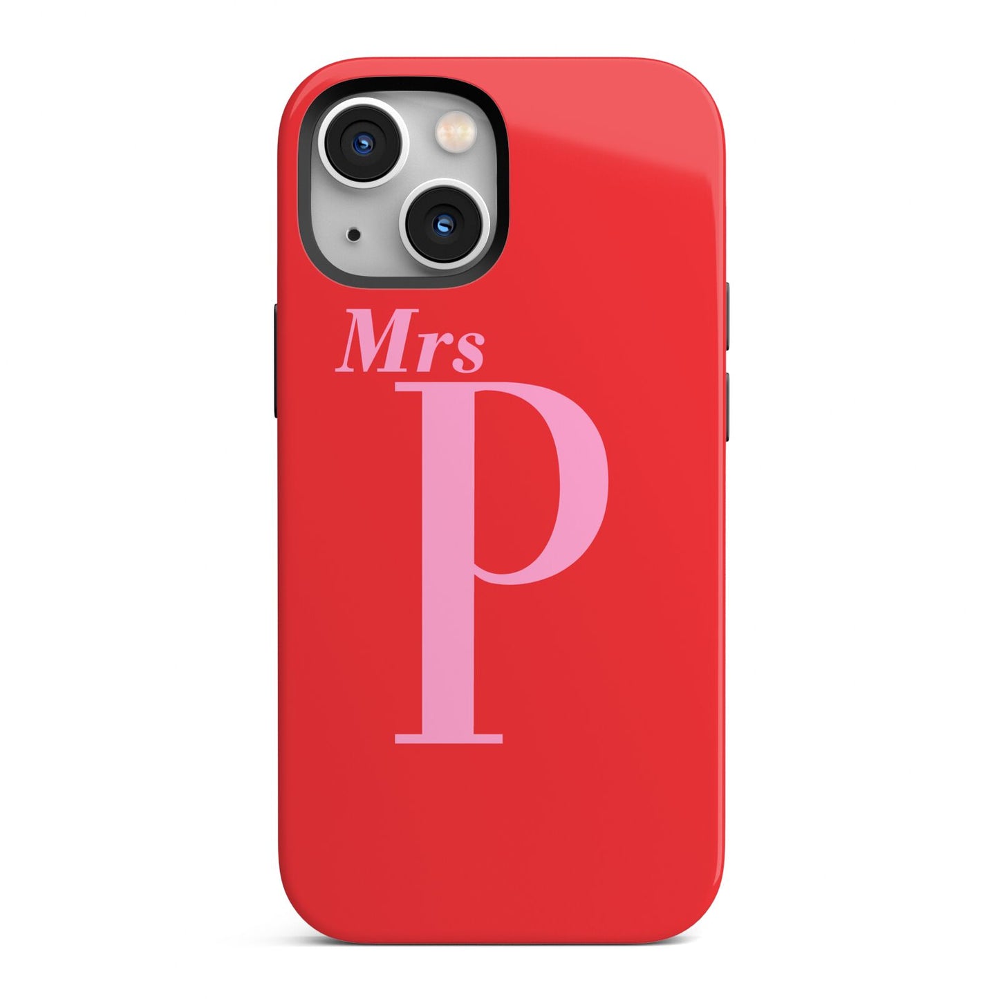 Personalised Alphabet iPhone 13 Mini Full Wrap 3D Tough Case