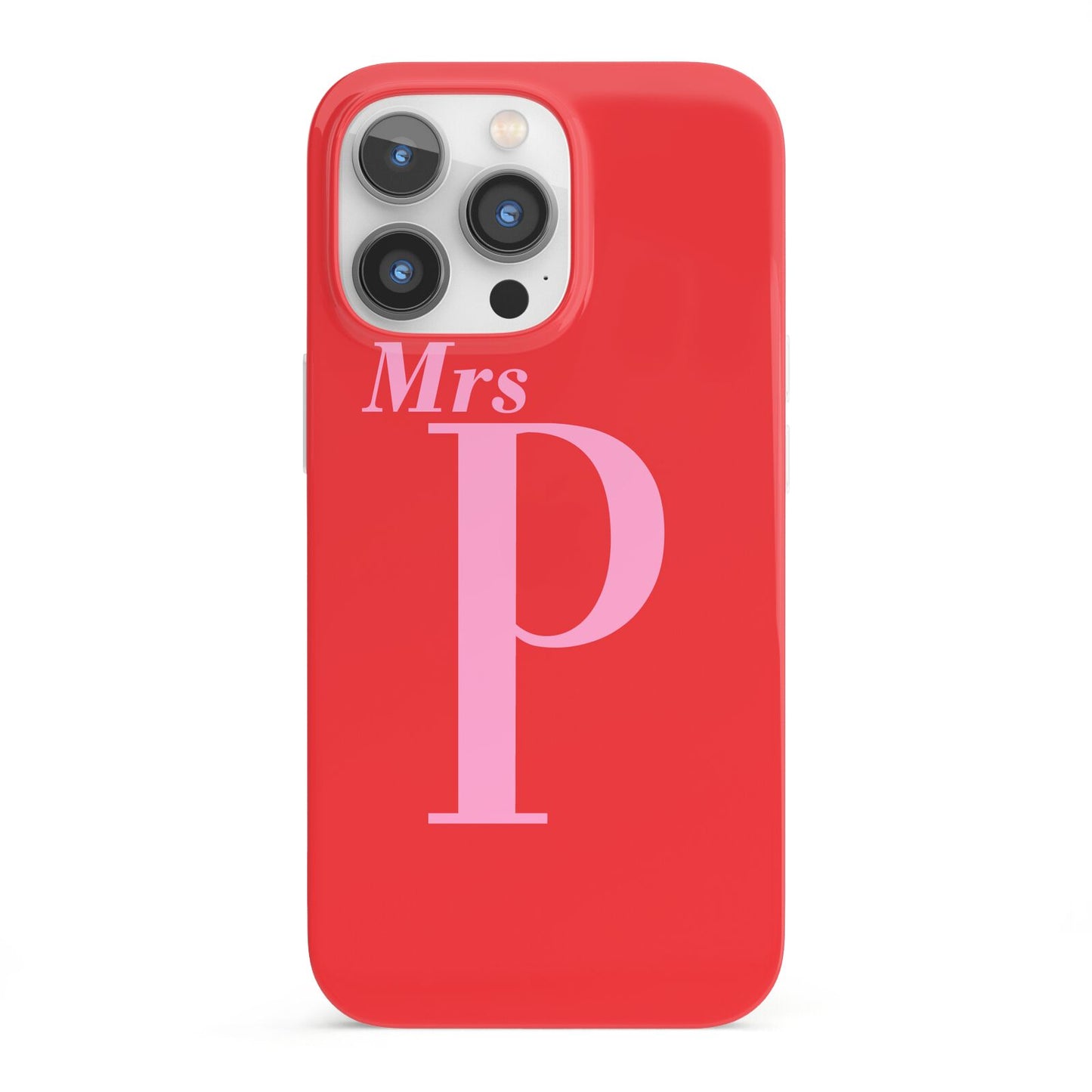 Personalised Alphabet iPhone 13 Pro Full Wrap 3D Snap Case
