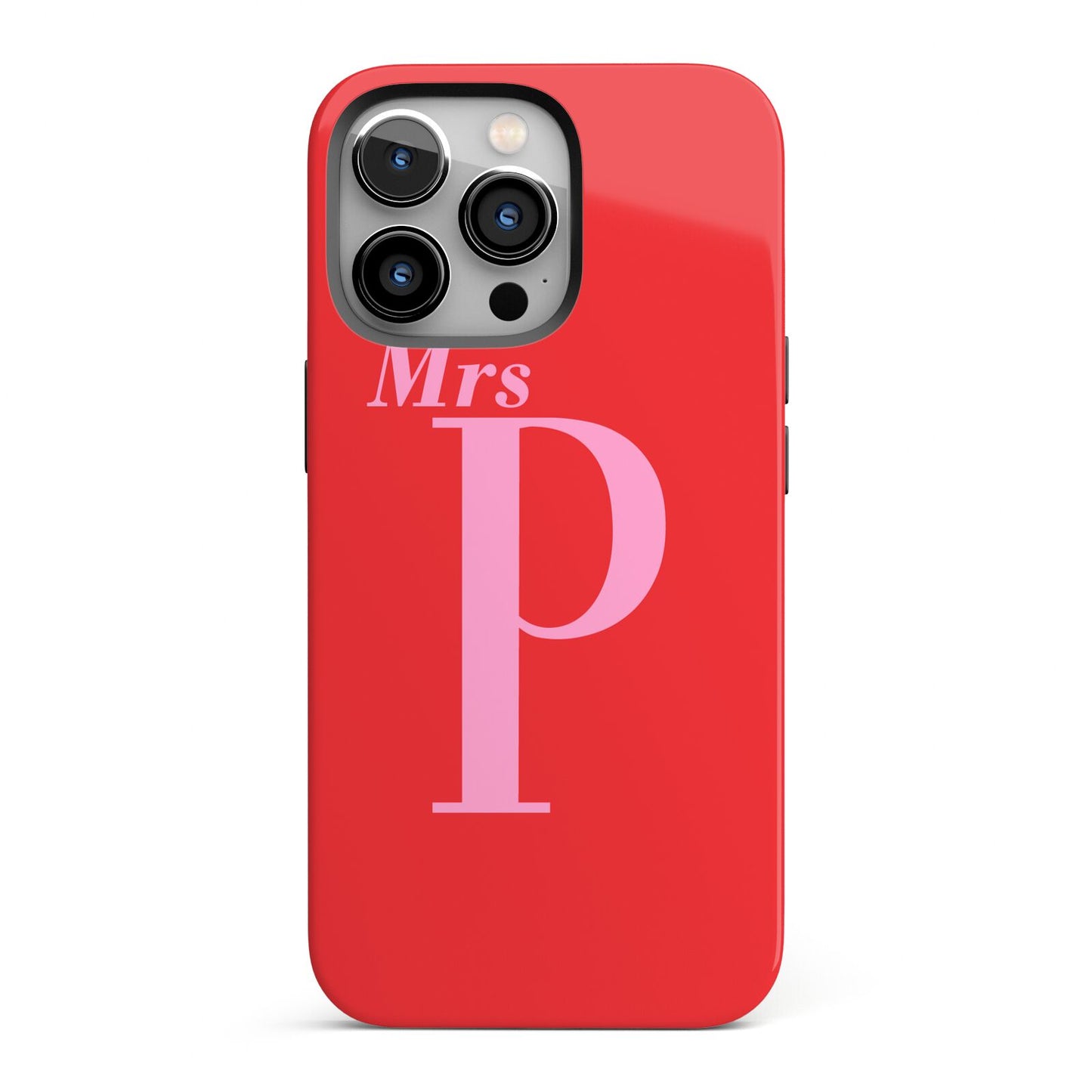 Personalised Alphabet iPhone 13 Pro Full Wrap 3D Tough Case