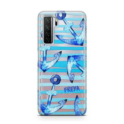 Personalised Anchor Huawei P40 Lite 5G Phone Case