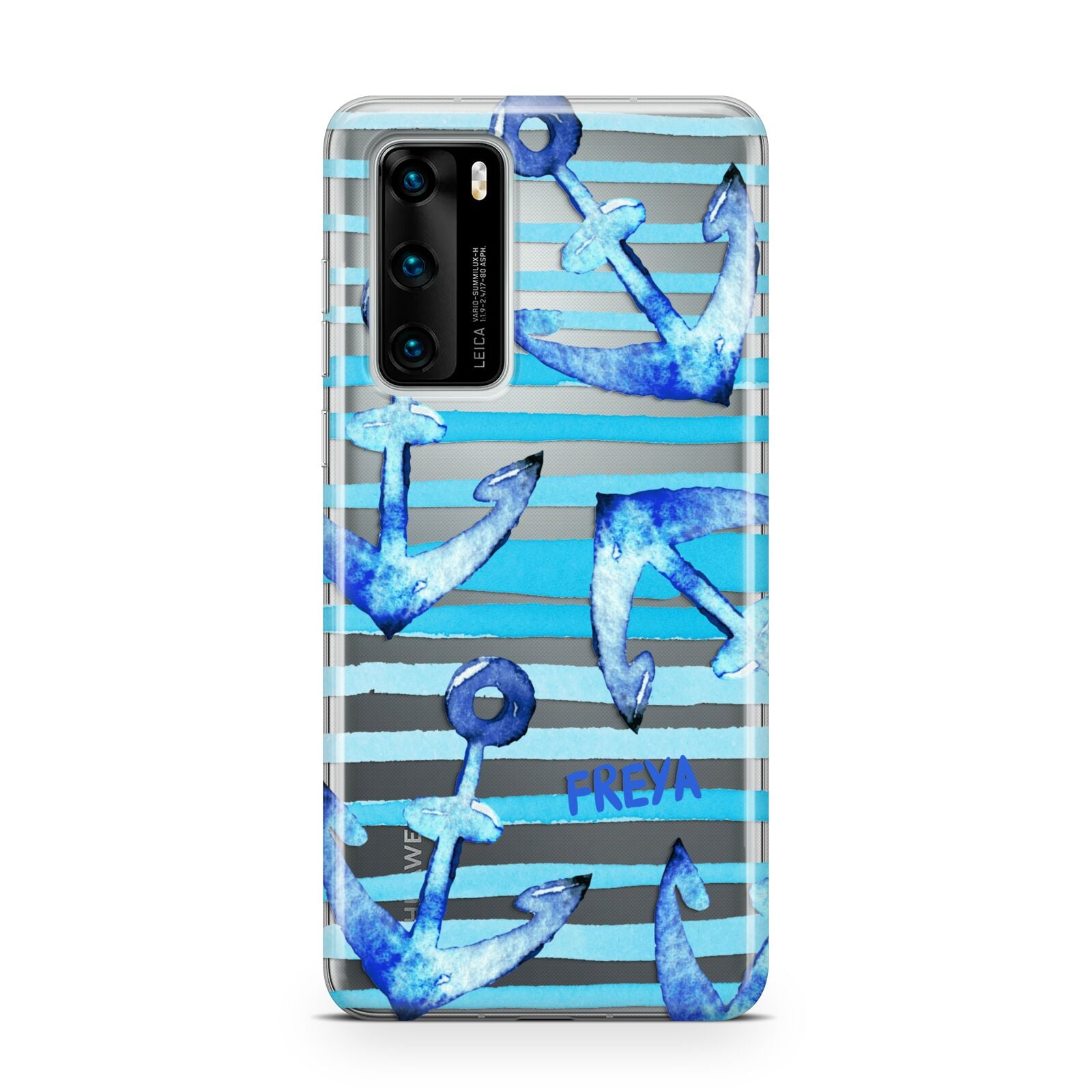 Personalised Anchor Huawei P40 Phone Case