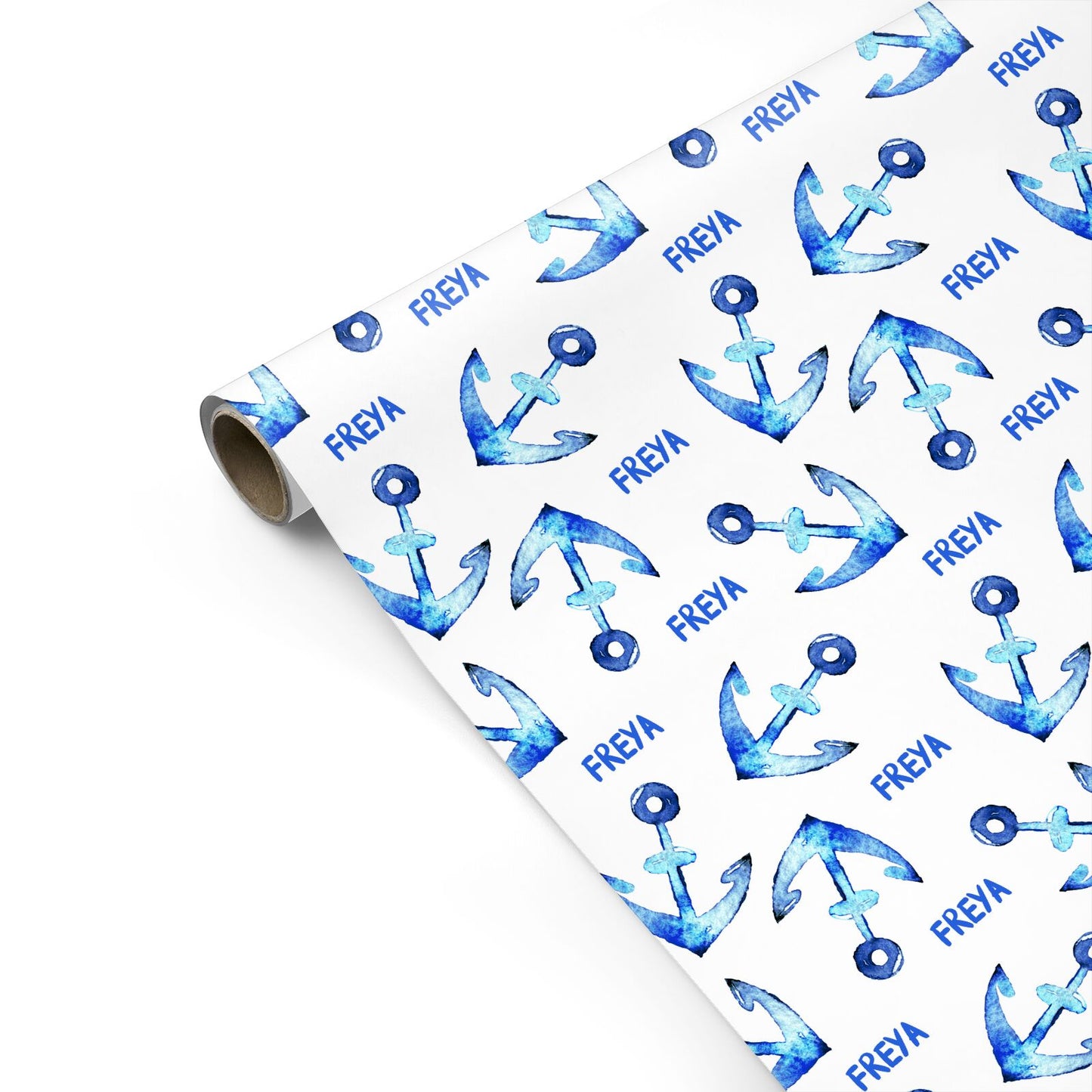 Personalised Anchor Personalised Gift Wrap