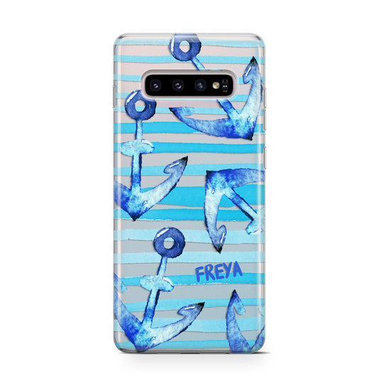 Personalised Anchor Protective Samsung Galaxy Case