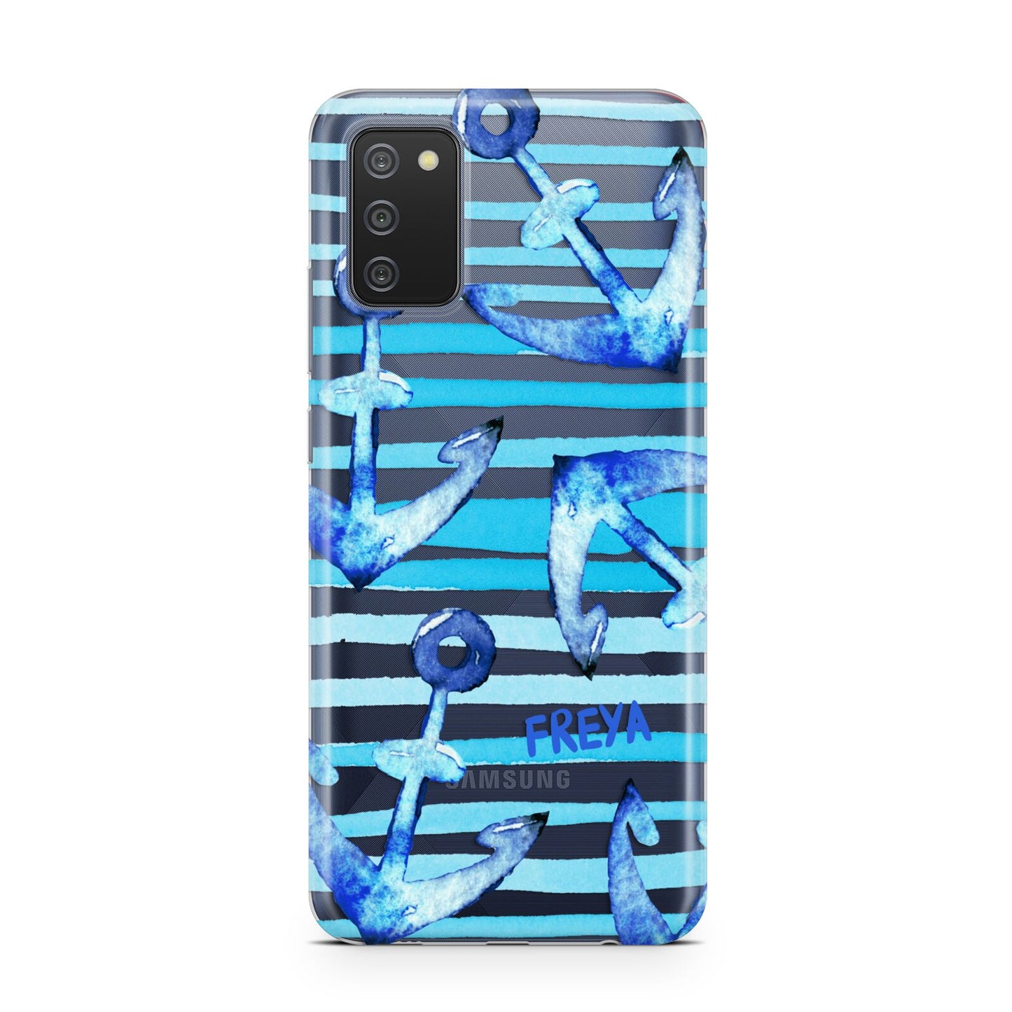 Personalised Anchor Samsung A02s Case