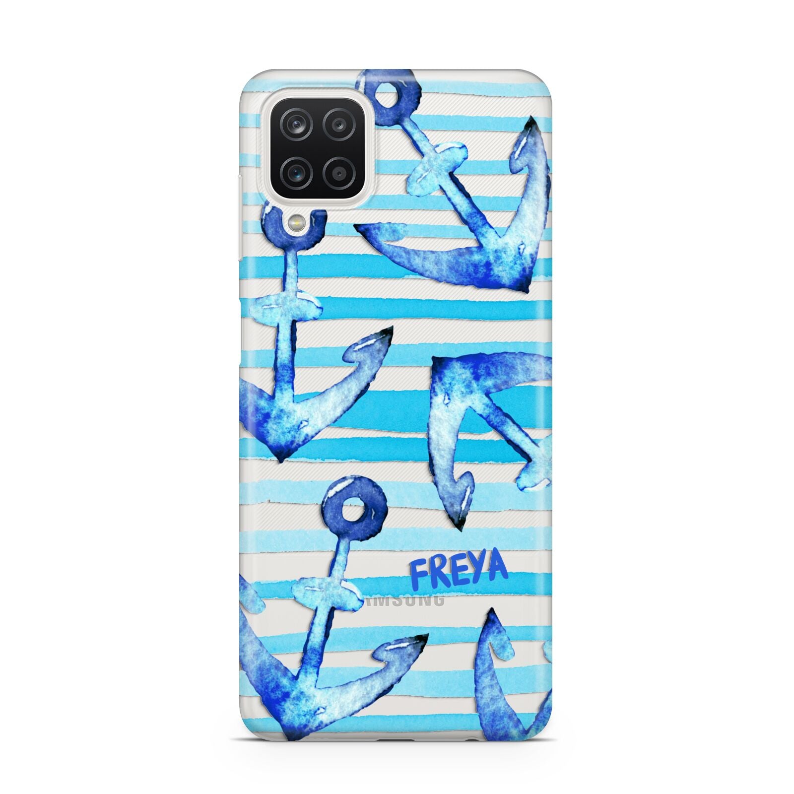 Personalised Anchor Samsung A12 Case