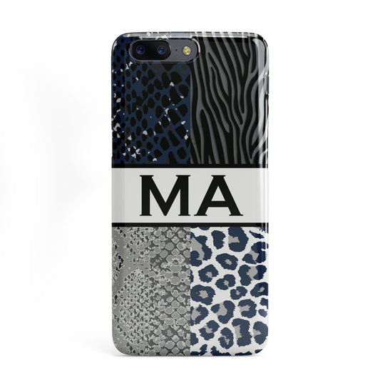 Personalised Animal Print OnePlus Case