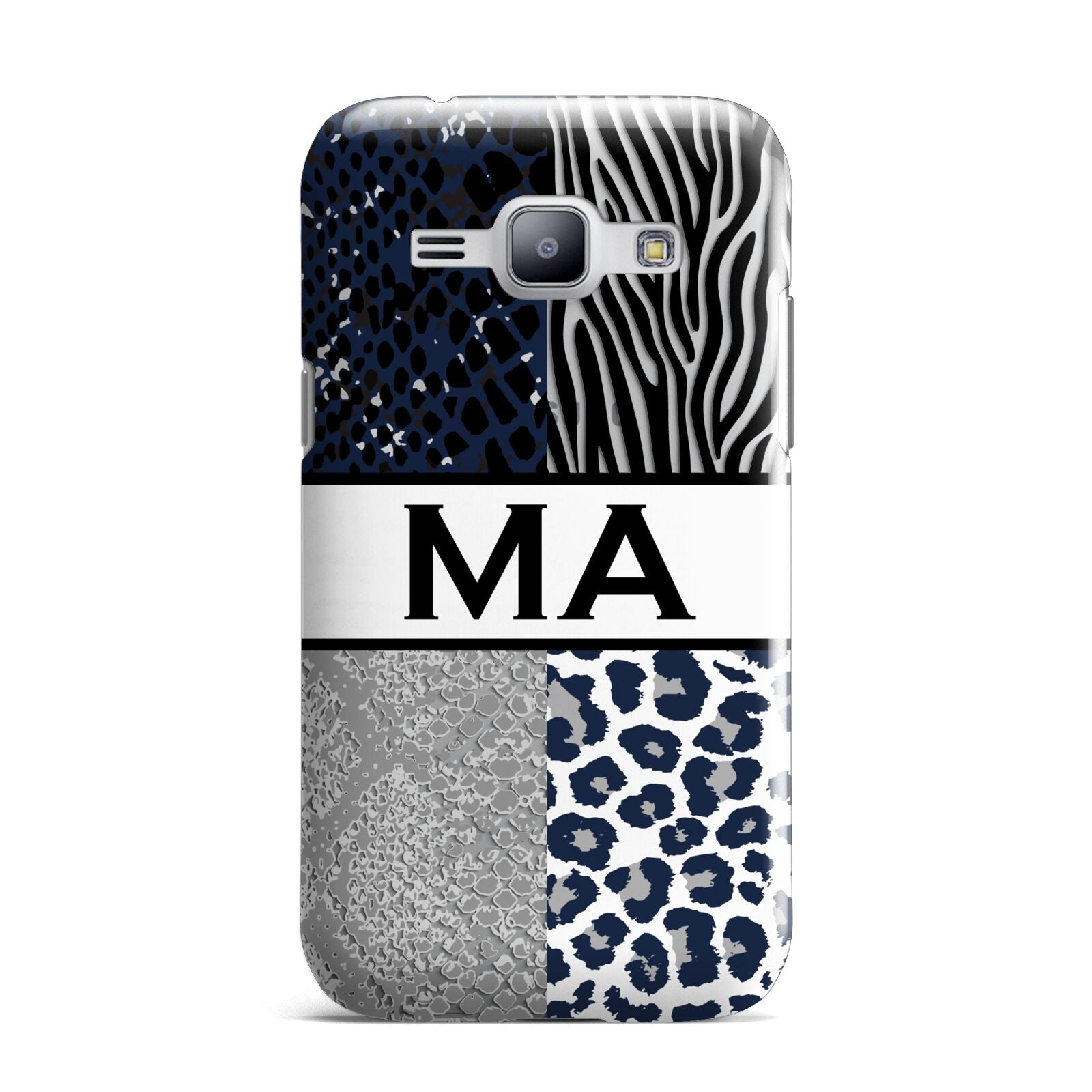 Personalised Animal Print Samsung Galaxy J1 2015 Case