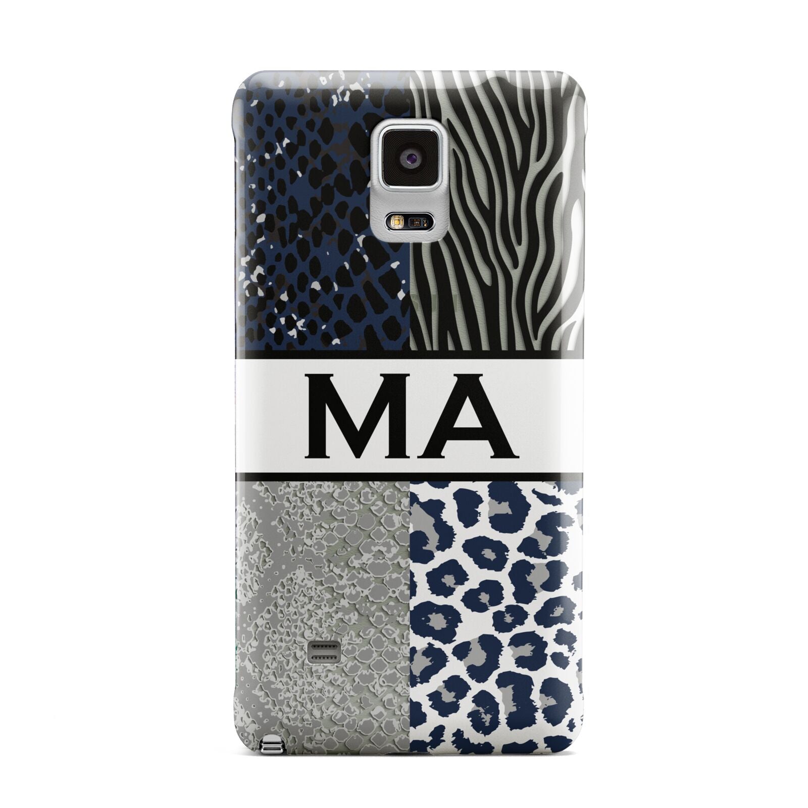 Personalised Animal Print Samsung Galaxy Note 4 Case