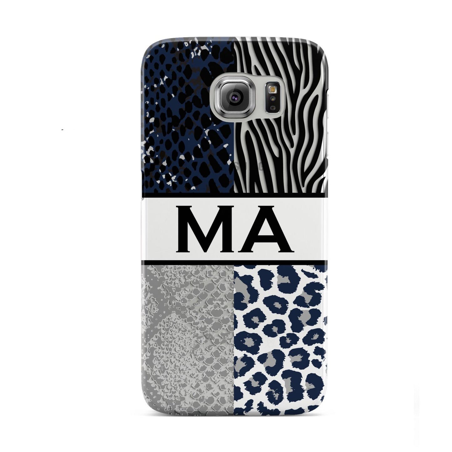 Personalised Animal Print Samsung Galaxy S6 Case
