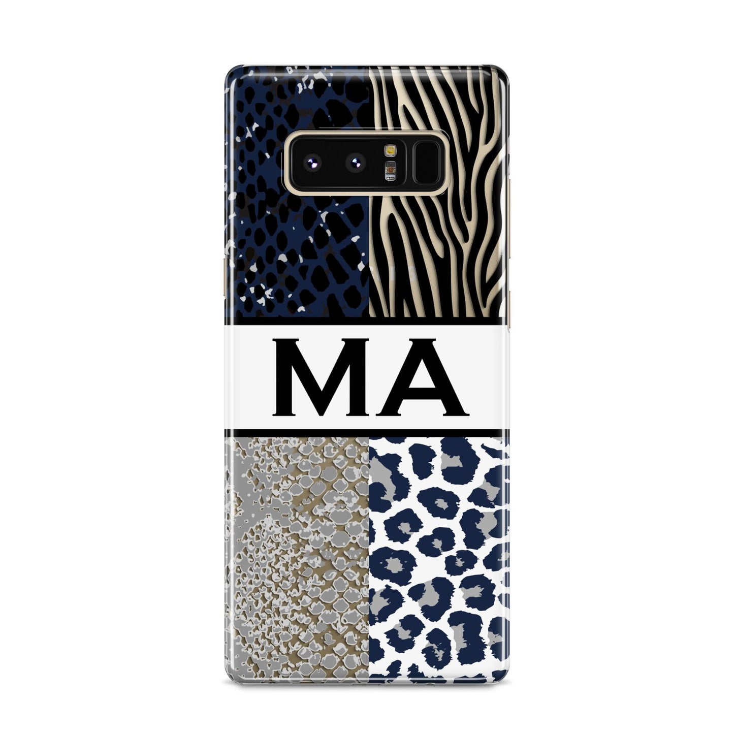 Personalised Animal Print Samsung Galaxy S8 Case
