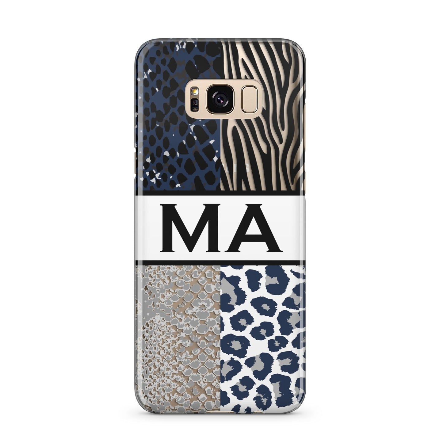 Personalised Animal Print Samsung Galaxy S8 Plus Case