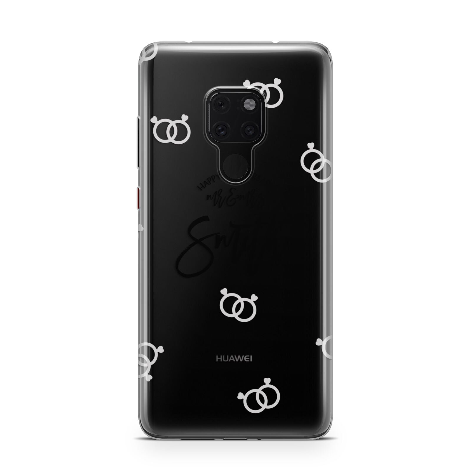 Personalised Anniversary Monochrome Huawei Mate 20 Phone Case