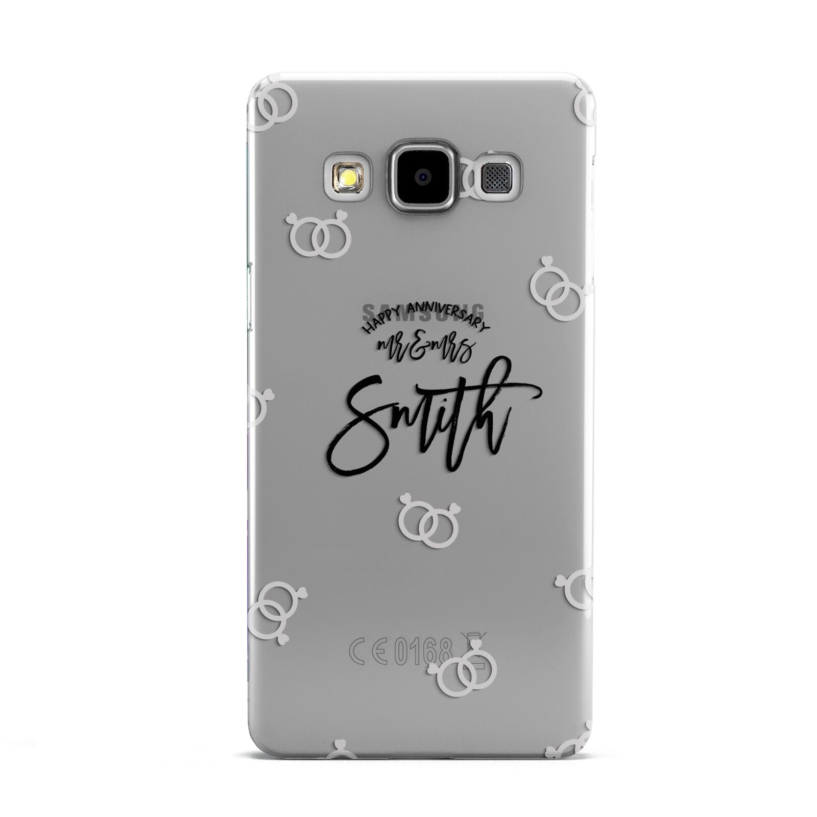 Personalised Anniversary Monochrome Samsung Galaxy A5 Case