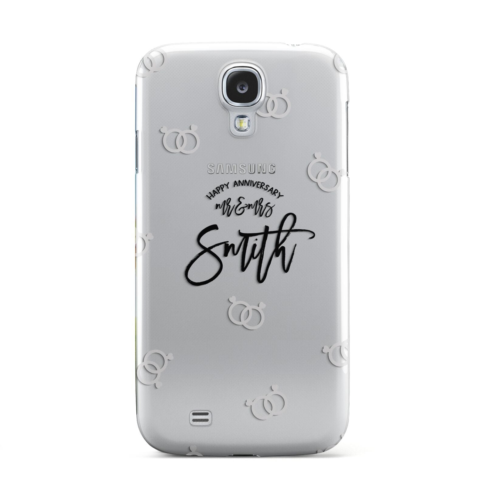 Personalised Anniversary Monochrome Samsung Galaxy S4 Case