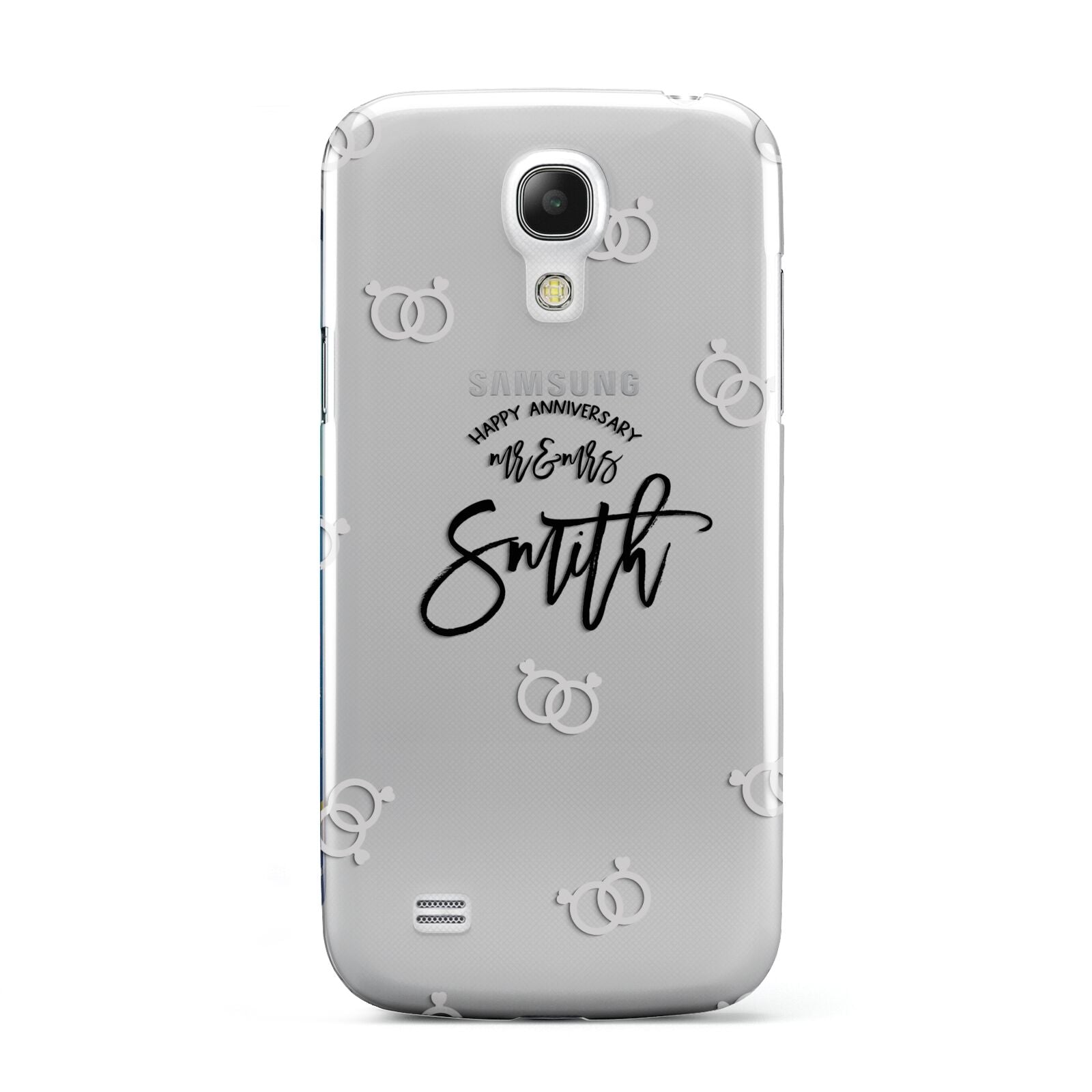 Personalised Anniversary Monochrome Samsung Galaxy S4 Mini Case