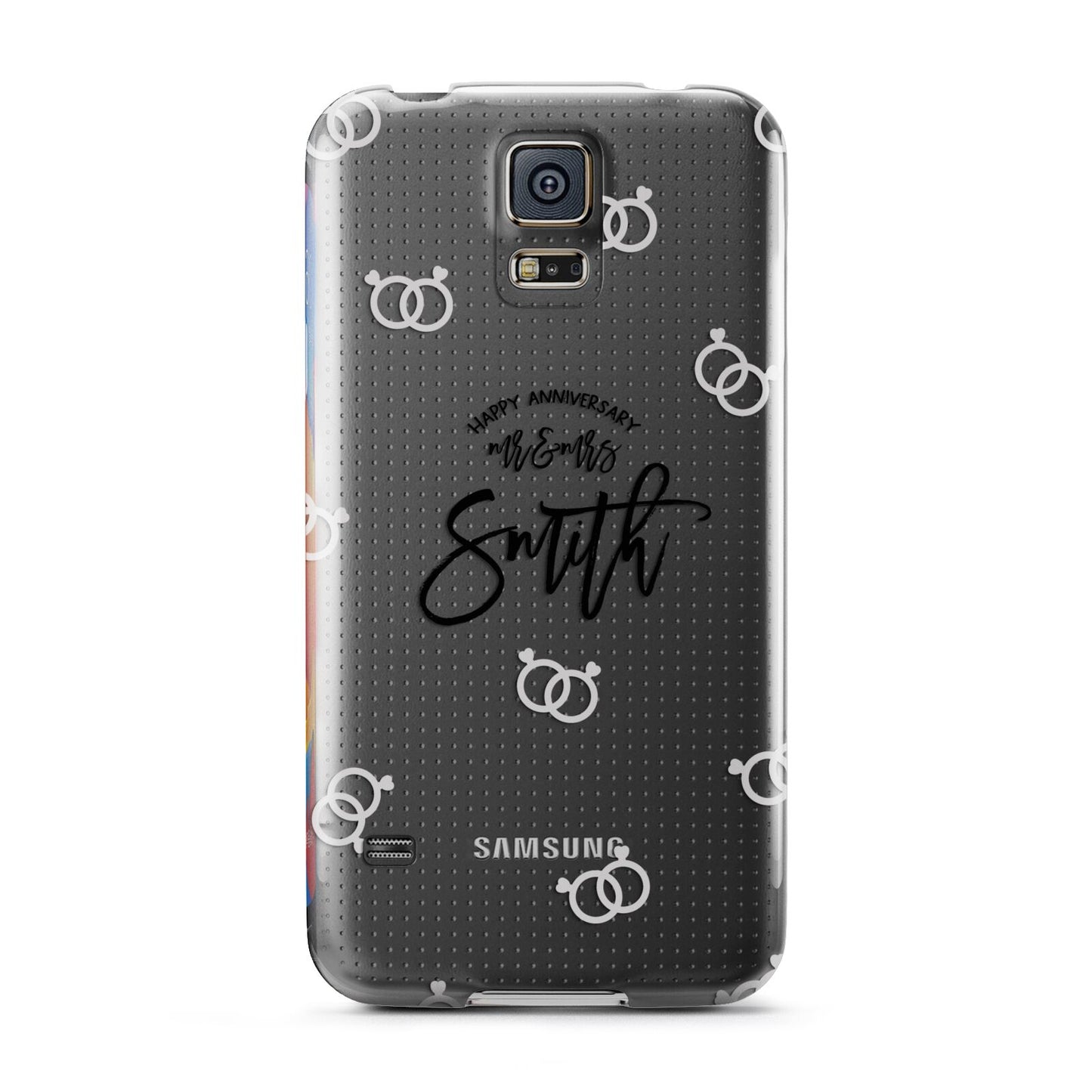 Personalised Anniversary Monochrome Samsung Galaxy S5 Case