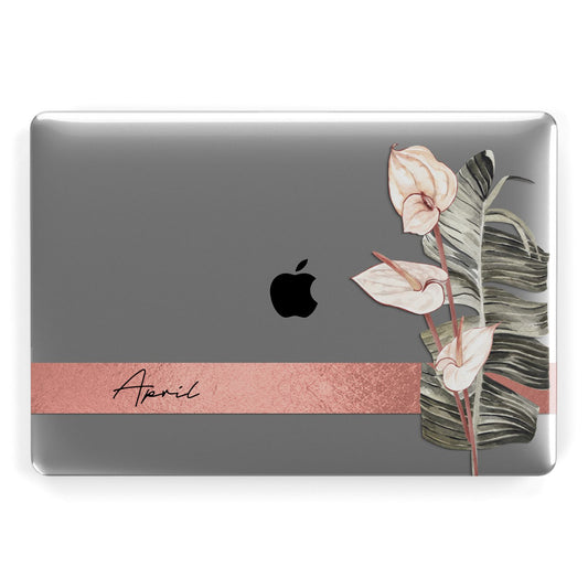 Personalised Anthurium Apple MacBook Case