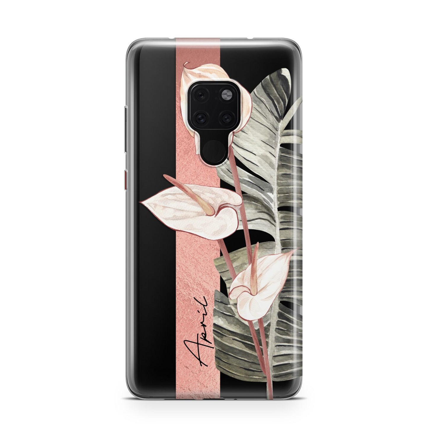 Personalised Anthurium Huawei Mate 20 Phone Case